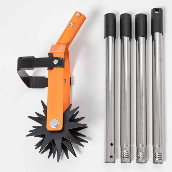 2-in-1 Gartenfräse mit Jätmesser 