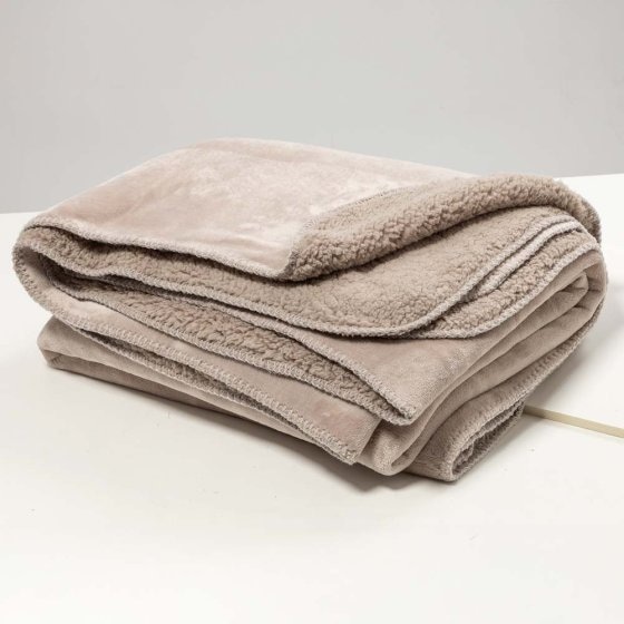 Wendbare Wohndecke Taupe