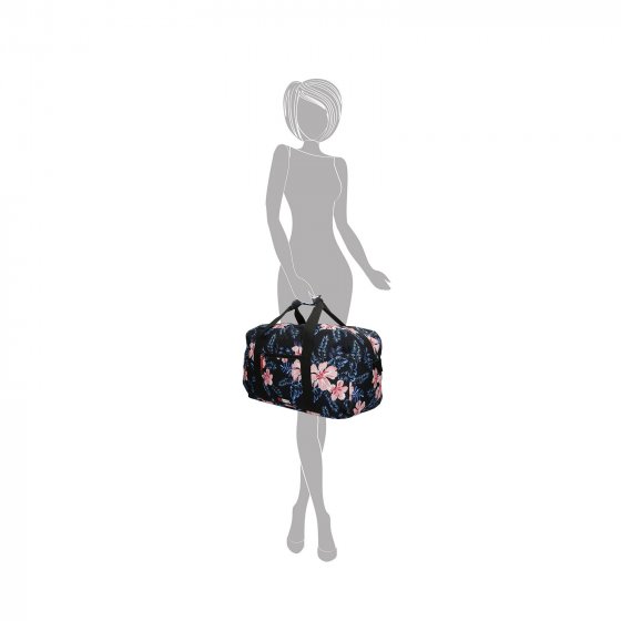 Weekender mit Blumendruck