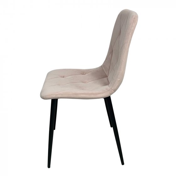 Stuhl Mesa Eco 2er-Set Velvet Rosa