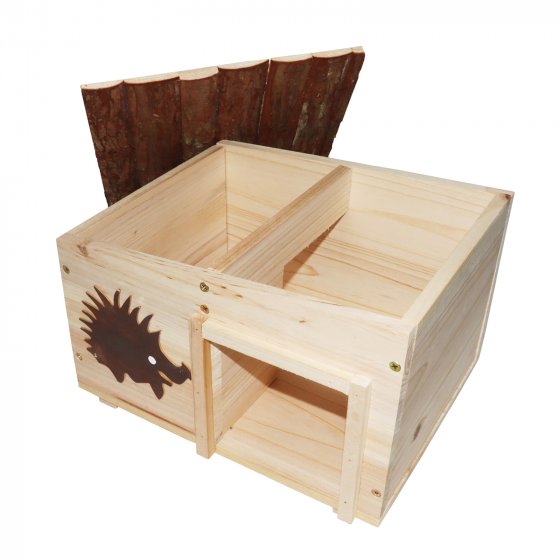 Winterquartier für Igel Holz