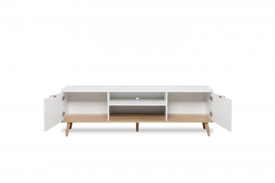 TV-Board Göteborg mit 4 Fächern 