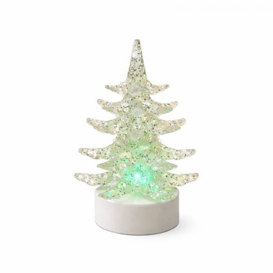 Funkelnder Weihnachtsbaum klein mit toller Beleuchtung 