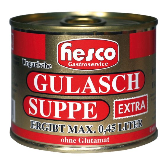 Hesco ungarische Gulaschsuppe extra Konzentrat 5 Dosen 1060ml 