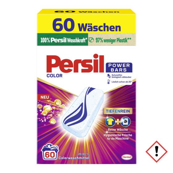 Persil Color Power Bars 60WL 60 Stück 