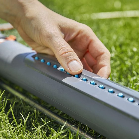 Gardena Viereckregner AquaZoom S präzise Bewässerung für Rasenflächen 