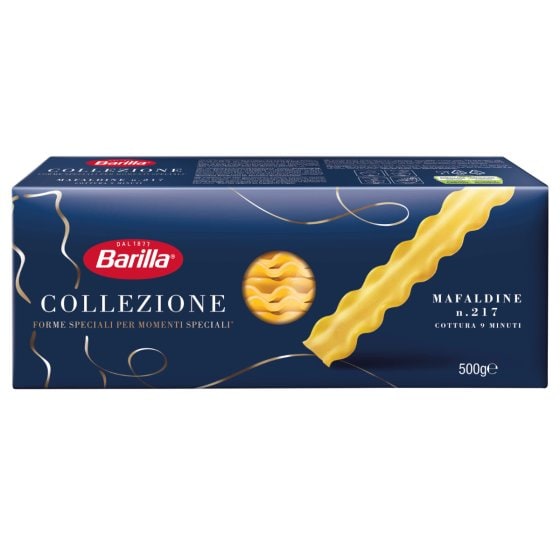 Barilla La Collezione Mafaldine Hartweizengrieß Pasta Nudeln 500g 