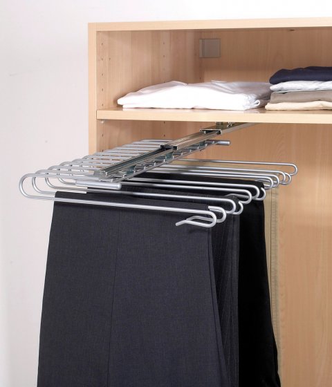 Schrankauszug Hosenbügel, für 12 Hosen 