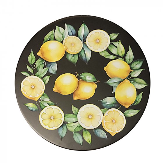 Garten Tischgruppe mit Bank Menton Metall Schwarz 