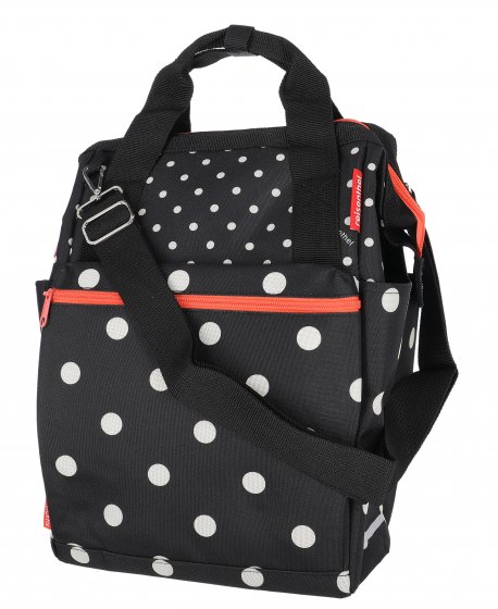 Gepäckträgertasche ROOMY GT, mixed dots 