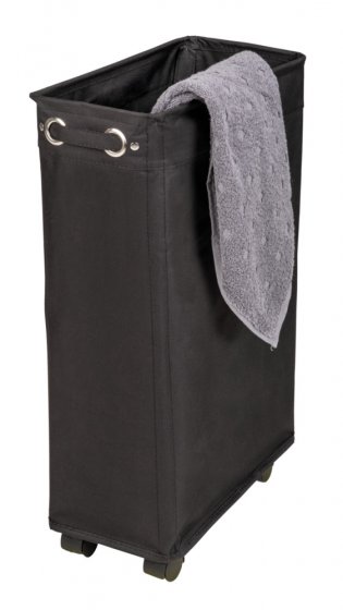 Wäschesammler Mod. Corno Schwarz, Wäschekorb, 43 l 