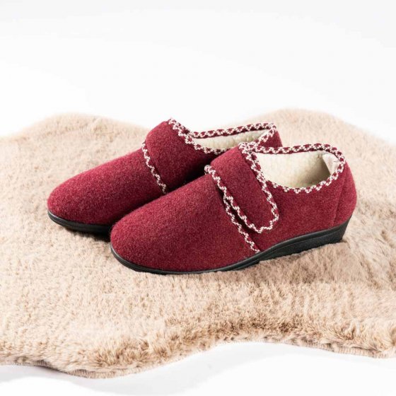 Kletthausschuh Wolle 