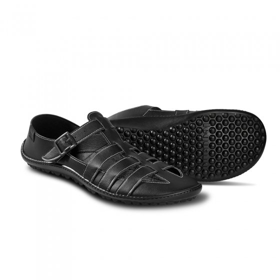 Jaro Barfuss Sandale schwarz 