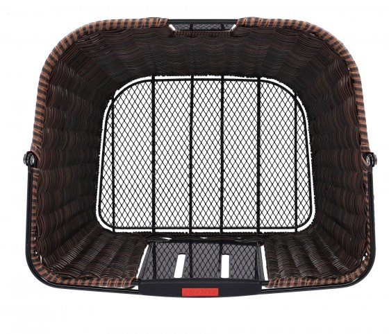 Vorderradkorb "Structura" braun 