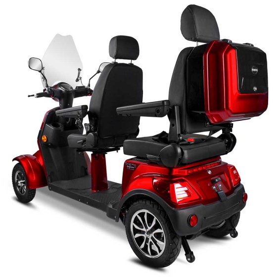 E-Quad Tandem,rot 