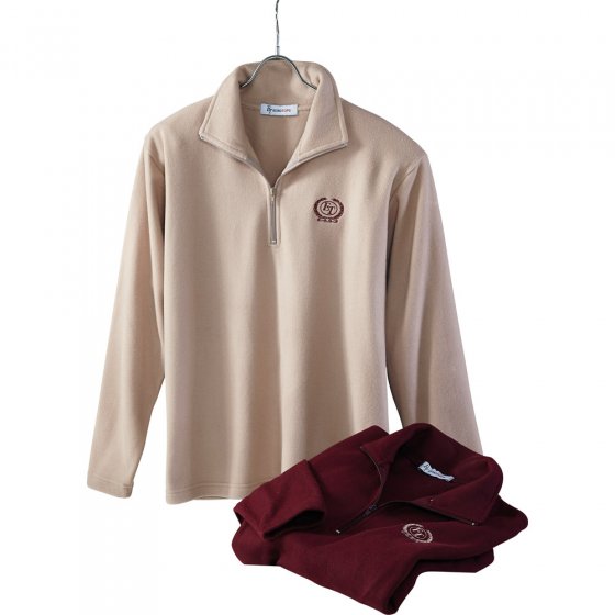 Mikro-Polarshirt 2er-Set,G.L L | Bordeaux#Beige