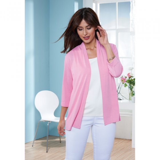 Cardigan Jersey,rosa,L L | Rosa