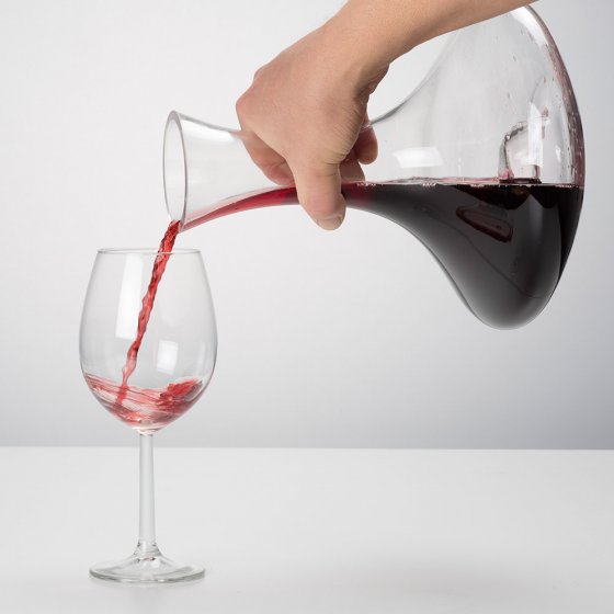 Kreisschwing-Weinbelüfterkaraffe 