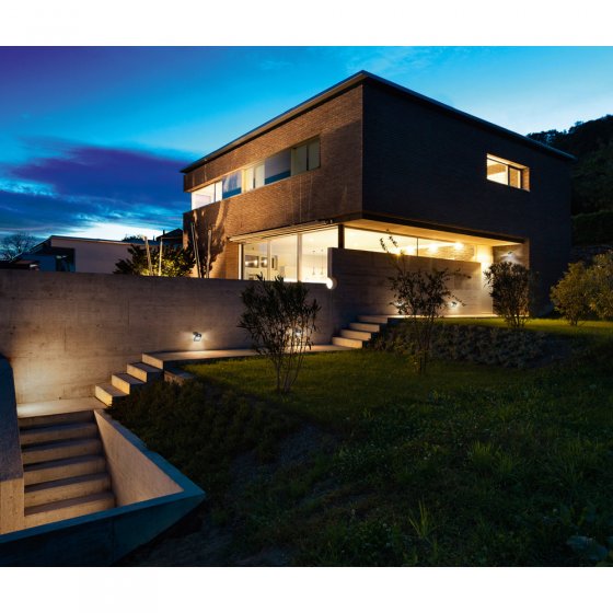 Solar LED-Wandlicht mit Bewegungssensor