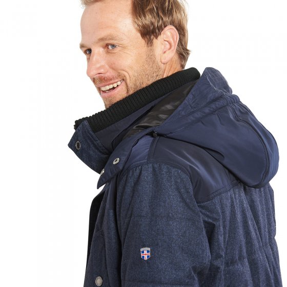 Parka in Wolloptik