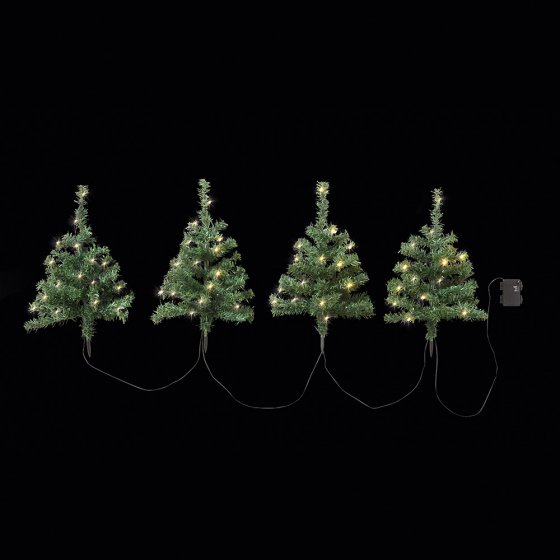 Leuchtendes Tannenbaumquartett 