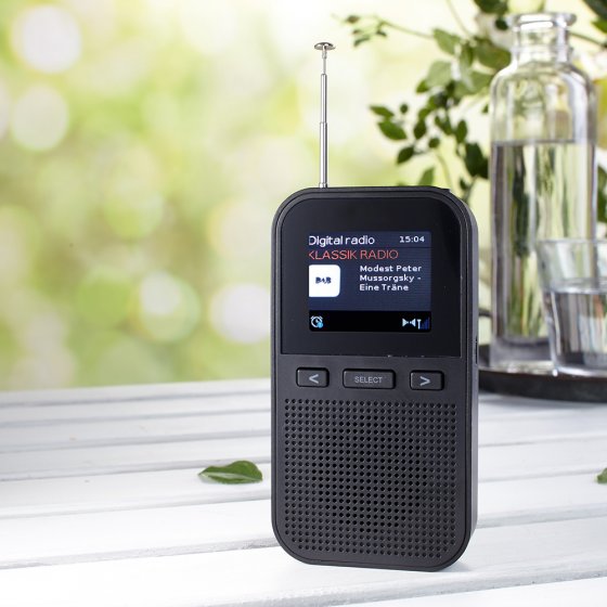 DAB+-Pocket-Radio mit Farbdisplay 