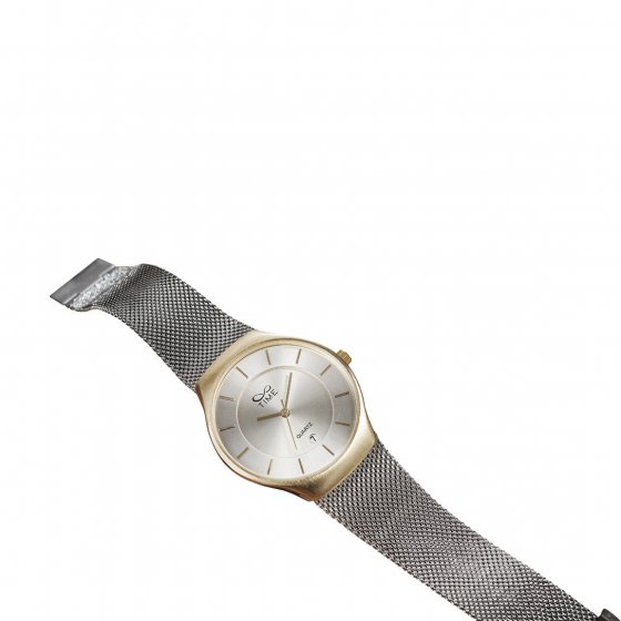 Milanaise-Armbanduhr „Bicolor”