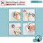 Mod. Vacuum-Loc® Haken 4er Set, Befestigung ohne bohren - 5