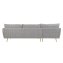 Ecksofa Antonius Webstoff Grau links - 5
