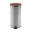 Treteimer Jannik 30 Liter Grau Kupfer - 5