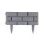 Beeteinfassung Steinmauer 4-teilig Nessa - 5