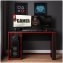 Gaming Schreibtisch Schwarz/Rot Moderner Gamer-Tisch 120 x 76 x 54 cm - 5
