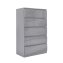 Sideboard Kenji 5 Schubladen Hochglanz Grau - 5