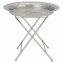 Beistelltisch rund, klappbar Metall - 5