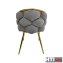 Stuhl Alsen Gold Grau - 5