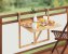 Bambus Balkon-Klapptisch Mod. Waikiki, zum Einhängen an Balkongeländer - 5