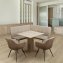 Sitzgruppe Taupe/Antikbraun Joschka - 5