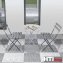 Bistroset 3-teilig Cavo Grau - 5