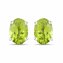 Schmuck-Set Silber 925 rhodiniert Ohrringe und Halskette mit echtem Peridot - 5