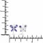 Ohrringe Silber 925 rhodiniert Schmetterling-Motiv mit echtem Tansanit - 5
