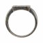 Ring 925 Silber Siegelring matt oxidiert Tattoo Motiv - 5