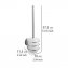 Turbo-Loc® WC-Garnitur, Befestigen ohne bohren - 5