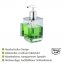 Vacuum-Loc® Seifenspender Mod. Quadro Edelstahl, Befestigen ohne bohren - 5