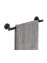 Badetuchstange Mod. Bosio Schwarz Matt, rostfrei, 40 cm - 5