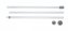 Hauptstange Mod. Herkules 165-300 cm, 2er Set - 5
