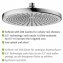 Regenduschkopf Ultimate Shower Chrom/Weiß, Ø 25 cm - 5