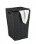 Wäschetruhe Mod. Adria Square Schwarz, 48 ltr. Fassungsvermögen - 5