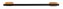 Turbo-Loc® Badetuchstange Uno Mod. Orea Bamboo, 60 cm, Befestigen ohne bohren - 5