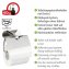 Turbo-Loc® Toilettenpapierhalter Mod. Orea Shine, mit Deckel - 5