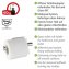 Turbo-Loc® Toilettenpapierhalter Mod. Orea Shine o. Deckel, Befestigen ohne bohren - 5